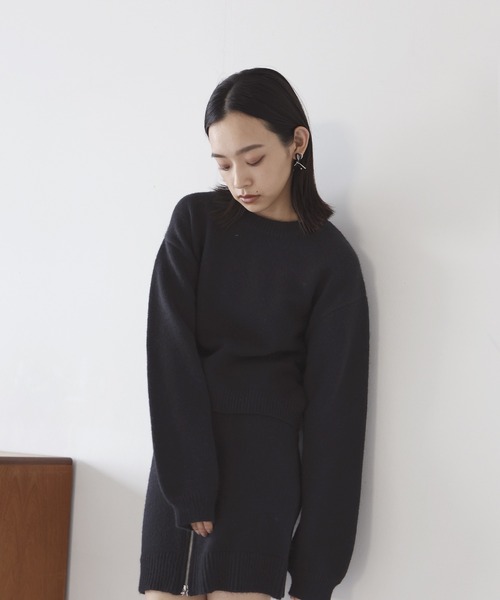 hellam ニット セーター 3wayニットセットアップ レディース