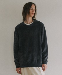 セーター ニット モールヤーン クルーネック ニットプルオーバー / ロングシーズン着用可能 メンズ｜ZOZOTOWN Yahoo!店