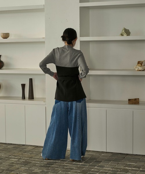 marjour チューブトップ ベアトップ LAYERED STYLE BUSTIER