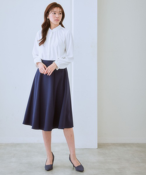 7days Life Styling スカート ダブルクロス6枚ハギフレアスカート