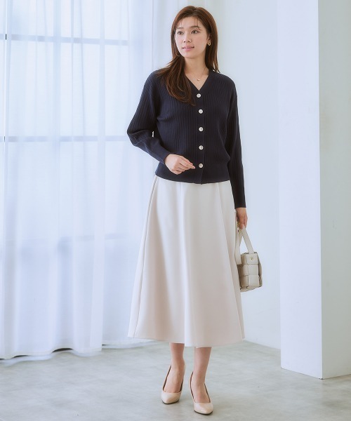 8ヤードホワイト フレアスカート レディース 8YARDS / Flared Skirt