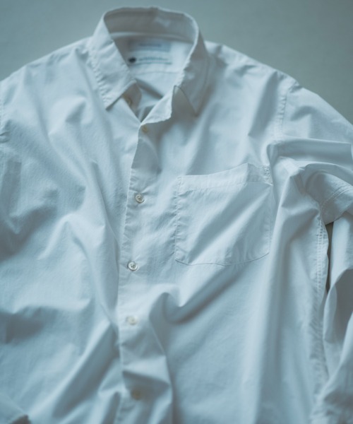 ADAM ET ROPE'（アダムエロペ） シャツ 「Sea Island Cotton