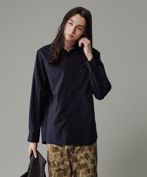 ADAM ET ROPE'（アダムエロペ） シャツ 「Sea Island Cotton