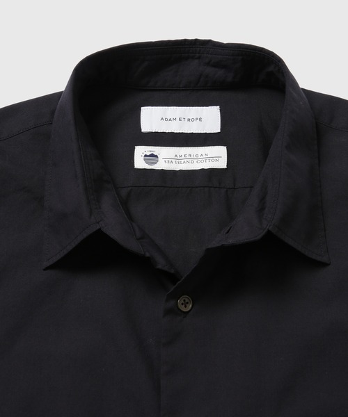 ADAM ET ROPE'（アダムエロペ） シャツ 「Sea Island Cotton
