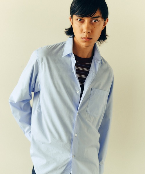 ADAM ET ROPE'（アダムエロペ） シャツ 「Sea Island Cotton