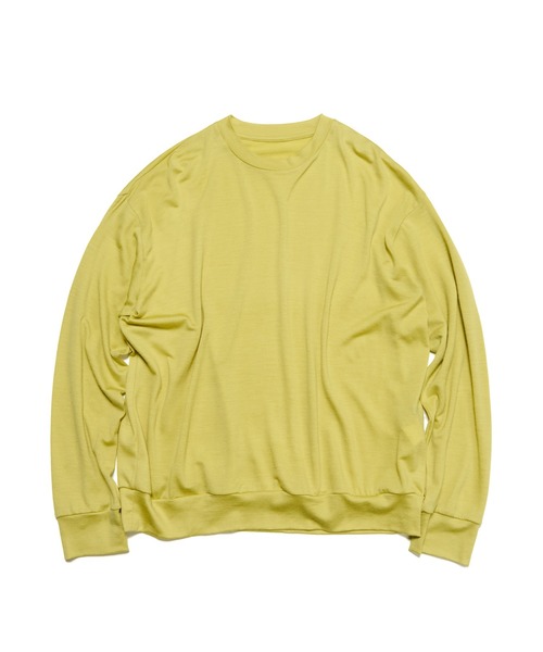 SOPHNET.（ソフネット） tシャツ WASHABLE WOOL L/S TOP メンズ