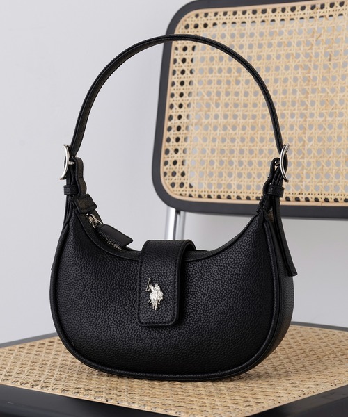 Lauren Ralph Lauren ハーフムーン ワンショルダーバッグ Lauren Ralph Lauren ハーフムーン ワンショルダーバッグ - メルカリ