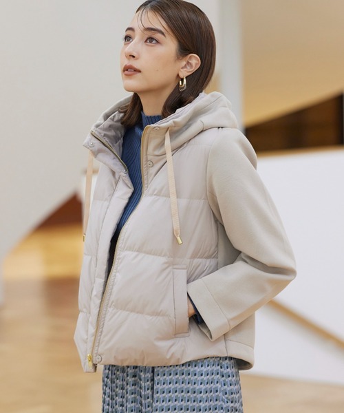 ketty（ケティ） ダウンジャケット M ベージュ レディース : ZOZOTOWN