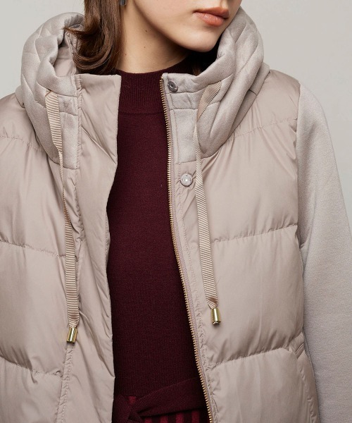 「ketty」 ダウンジャケット M ベージュ レディース_画像4