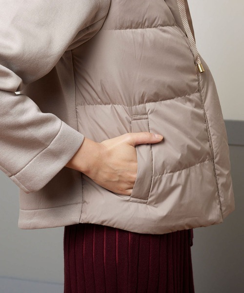 「ketty」 ダウンジャケット M ベージュ レディース_画像5