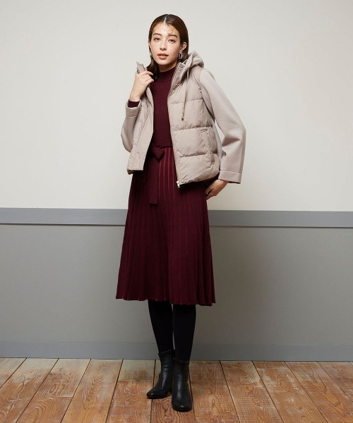 「ketty」 ダウンジャケット M ベージュ レディース_画像7