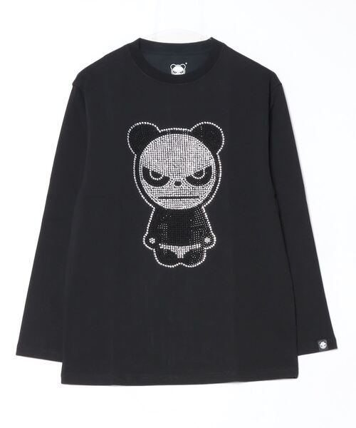 HIPANDA（ハイパンダ） tシャツ 男女兼用 HIIPANDA ラインストーン 