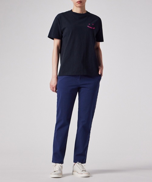 tシャツ ウィメンズ ”Happy” 半袖Tシャツ / 155406 232V レディース
