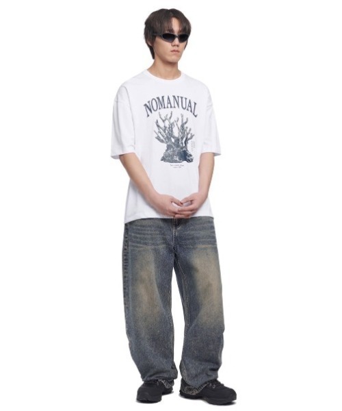 [NOMANUAL] B.C.L DENIM PANTS ★大人気★ NOMANUAL】B.C.L DENIM PANTS | OUR BRAND,NOMANUAL | PRESSING