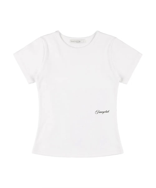 tシャツ A'GEM/9 × .kom 「 FANCY CLUB/ファンシークラブ」 BACK CORSET TEE/バックコルセット半袖Tシャツ レ FANCY CLUB tシャツ A'GEM/9 × .kom 「 CLUB/ファンシークラブ