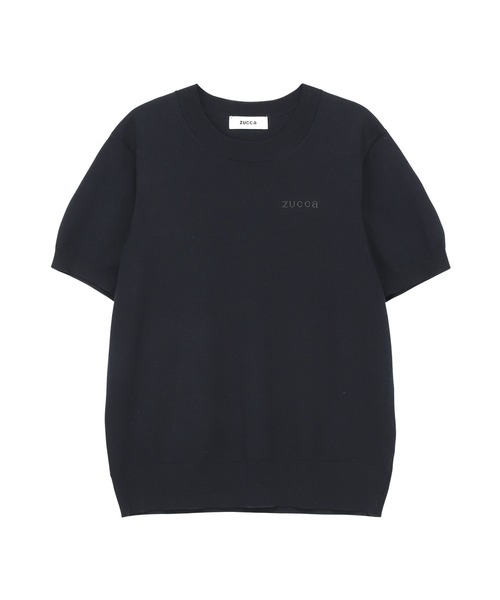 ZUCCa ポロシャツ ポロ LOGOニット / ニットポロシャツ S