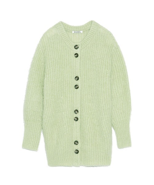SNIDEL（スナイデル） ニットカーディガン FREE アイボリー レディース
