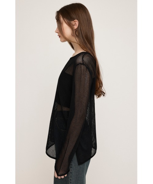 SLY（スライ） tシャツ COTTON MESH 2WAY TOPS コットン メッシュ 2