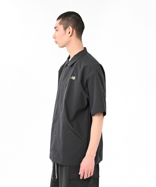 new balance　半袖　コーチシャツ New Balance シャツ コーチシャツ メンズ : ZOZOTOWN Yahoo!店