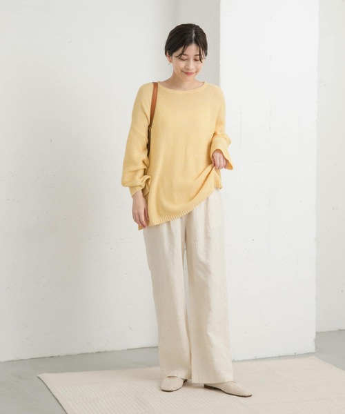 URBAN RESEARCH DOORS ニット セーター ペーパーヤーン
