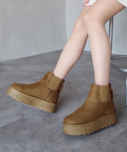 「VIVIAN」 ブーツ L グレー系その他3 レディース_画像9