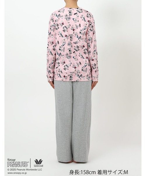 ワコール　スヌーピーパジャマ ワコール リラックス＆スリープ PEANUTS×ワコール スヌーピー