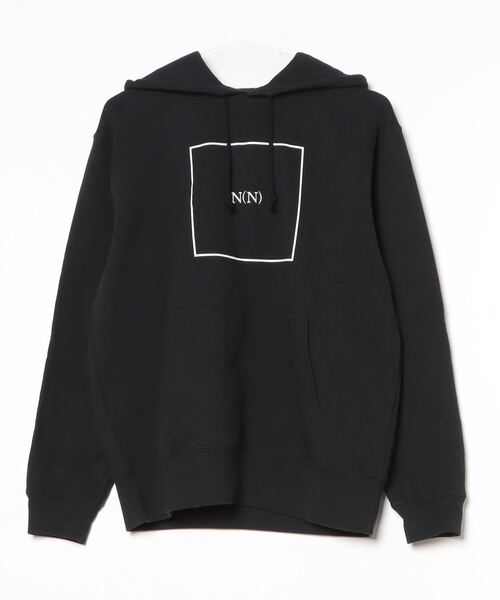 NUMBER (N)INE ナンバーナイン　パーカー黒 NUMBER (N)INE 「NUMBER (N)INE」 プルオーバーパーカー 1