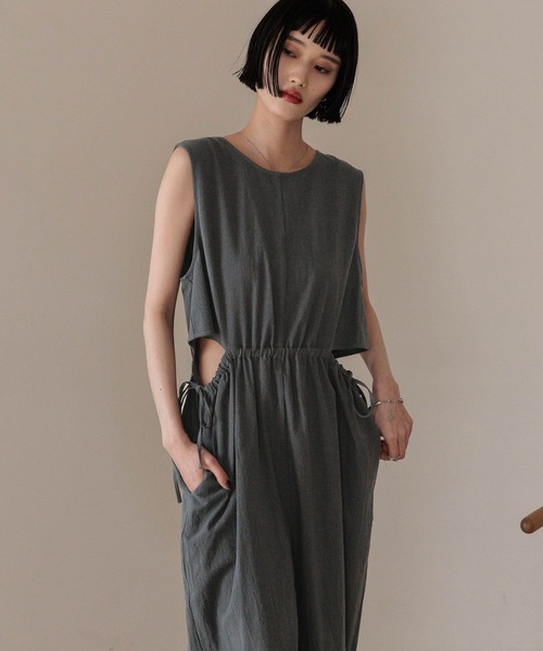 LOWRYS FARM｜バックリボンオールインワン | Rakuten Fashion