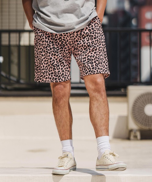 ［期間限定SALE価格］CAMBIO ショートパンツ　スカーフ生地 30%OFF【CAMBIO(カンビオ)】Stretch Random Stripe Short Pants
