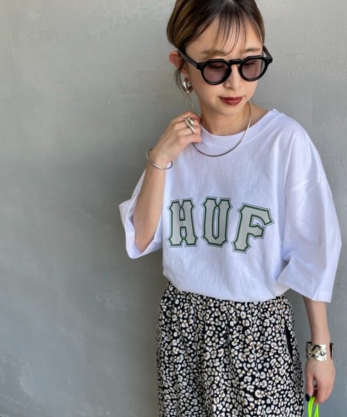 tシャツ 「HUF/ハフ」 GIANT ショートスリーブTシャツ レディース メンズ
