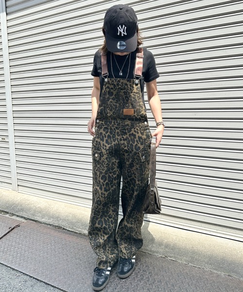 USG レオパード柄オーバーオール Leopard Print Overalls