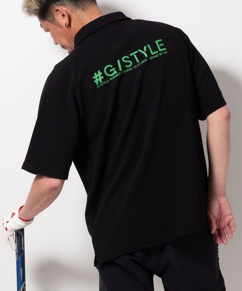 BAYBLO tシャツ (SA) ドライ ジャガード 襟付き 半袖 Tシャツ メンズ
