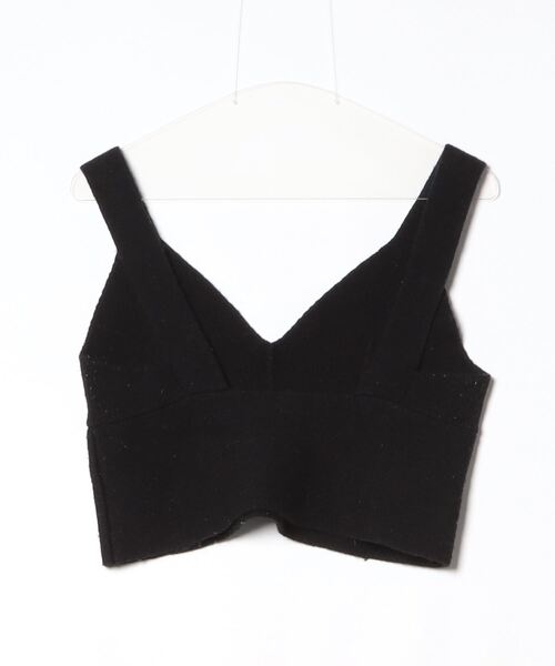Mila Owen（ミラオーウェン） キャミソールニット 1 ブラック