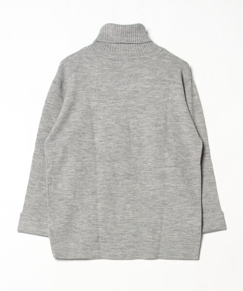 「w closet」 タートルネックニット - グレー レディース_画像2