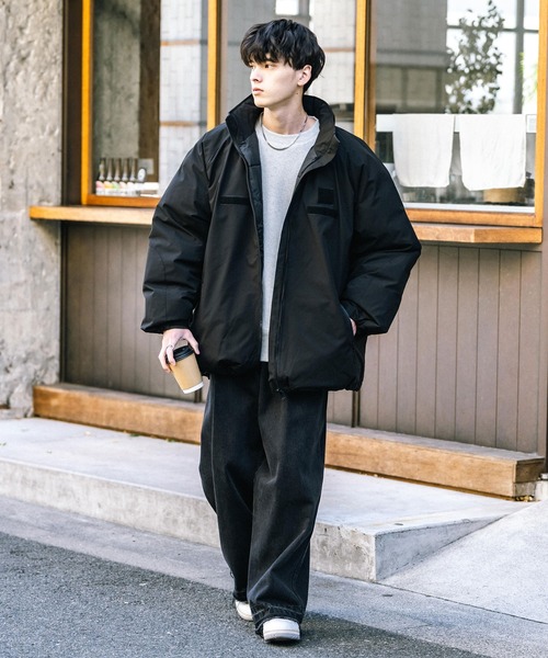 「Ressaca」 ブルゾン M グレイッシュベージュ メンズ_画像5