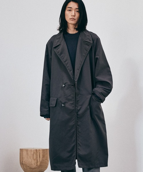 WYM チェスターコート チャコール Sサイズ wym チェスターコート sサイズ チャコール