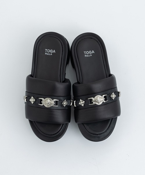 TOGA 「TOGA」 ヒールサンダル 37 ブラック レディース TOGA 「TOGA」 ヒールサンダル 37 ブラック レディース