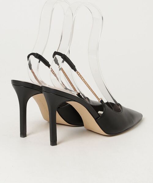 CHARLES & KEITH ラタンプ　ロックヒール　サンダル　ブラック　新品 2023-L2-CK1-60280385-01-1.jpg