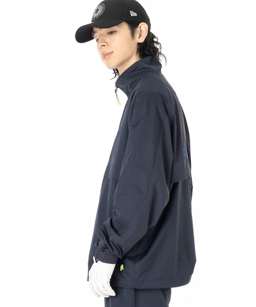 NEWERA GOLF ウィンドパンツ ウィンドジャケット ネイビー XLサイズ NEW ERA（ニューエラ） コート ジャケット ゴルフ ウィンドジャケット