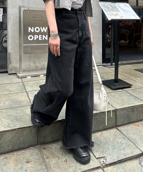 mystic 今季新作ウェーブデニム mystic 今季新作ウェーブデニム 今期No.1デニム/3サイズ展開】オーバー