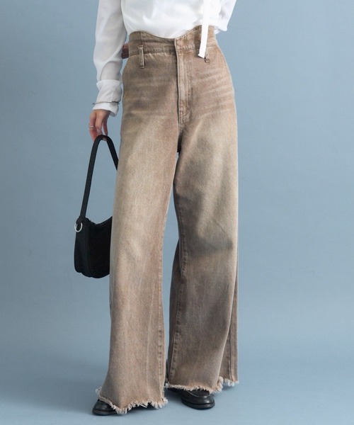 mystic ウェーブデニム　サイズ1 mystic ジーンズ デニム デニムパンツ ウェーブデニム レディース