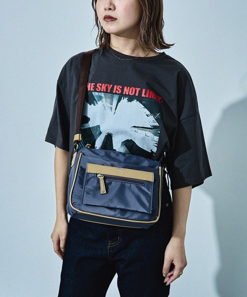 D.KELLY（ディーケリー） ショルダーバッグ バッグ ナイロンバイカラー
