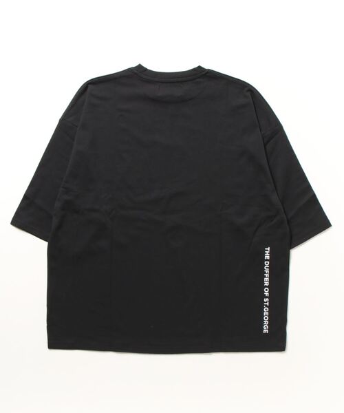 「The DUFFER of ST.GEORGE」 半袖Tシャツ MEDIUM ブラック メンズ
