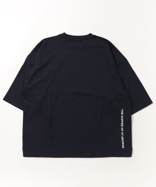 「The DUFFER of ST.GEORGE」 半袖Tシャツ MEDIUM ブラック メンズ