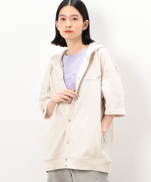 「Purple&Yellow」 半袖Tシャツ LARGE アイボリー メンズ