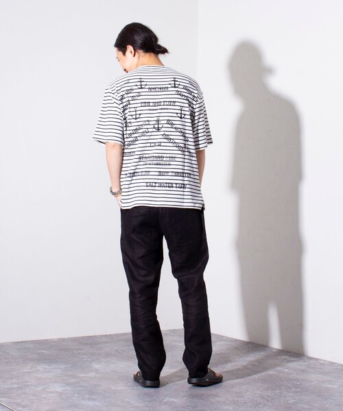 「GLOSTER」 半袖Tシャツ L グリーン メンズ