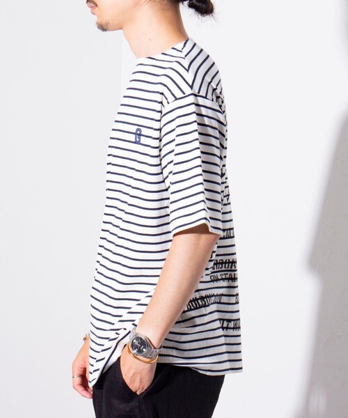 「GLOSTER」 半袖Tシャツ L グリーン メンズ