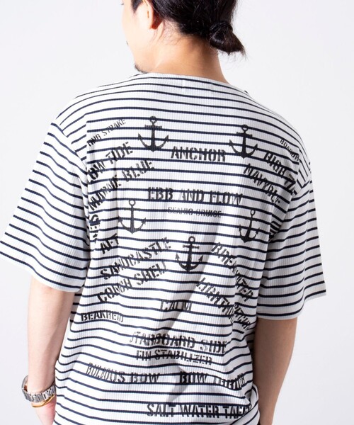 「GLOSTER」 半袖Tシャツ L グリーン メンズ