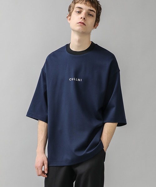 cullni サイズ0 ロゴ半袖Tシャツ CULLNI tシャツ for DAKS LONDON Logo S/S TEE メンズ