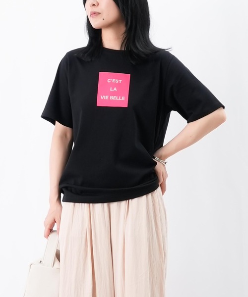 tシャツ LC/LLL パッチワークロゴTシャツ レディース LADY LUCK LUCA tシャツ LC/LLL パッチワークロゴTシャツ